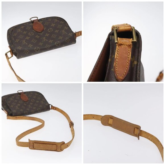 LOUIS VUITTON Monogram Monogram Saint Cloud GM Shoulder Bag M51242 Auth 122628 - Picture 16 of 16